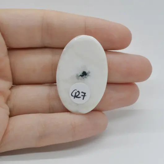 Cabochon Cuart Solar 37x24x5mm C127, imagine 2