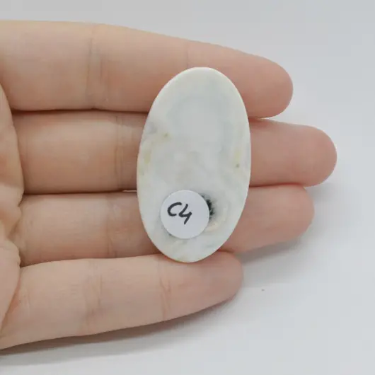 Cabochon Cuart Solar 40x23x7mm C4, imagine 2