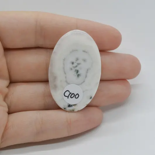 Cabochon Cuart Solar 41x26x6mm C100, imagine 2