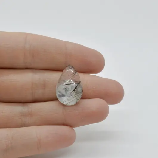 Cabochon Cuart Turmalinat 21x13x7mm C54