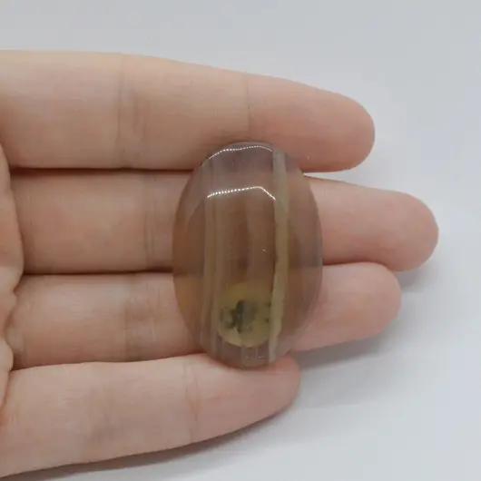Cabochon Fluorit Galben 37x24x7mm C90
