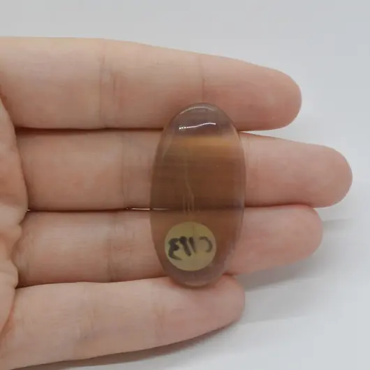 Cabochon Fluorit Galben 38x20x6mm C113