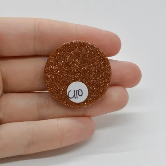 Cabochon Goldstone Maro 32x32x5mm C110, imagine 2