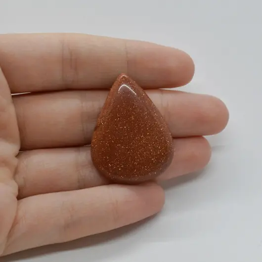 Cabochon Goldstone Maro 36x26x5mm C70
