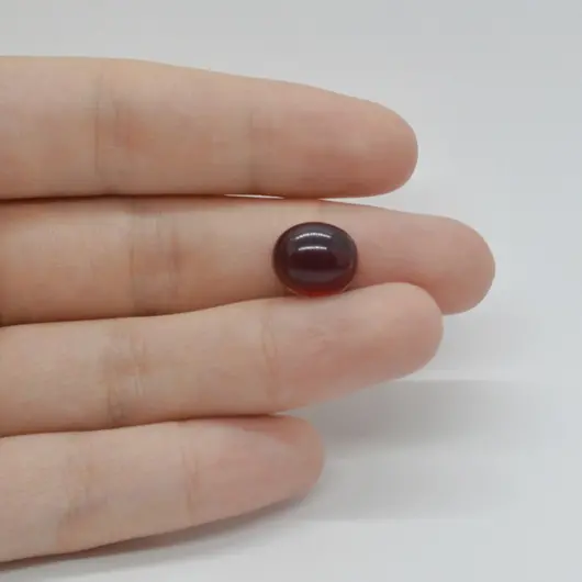 Cabochon Granat Hessonit 11x10x6mm C149