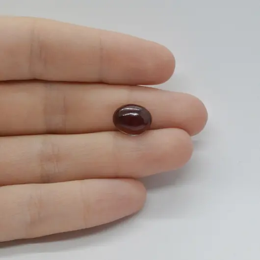 Cabochon Granat Hessonit 11x9x4mm C268