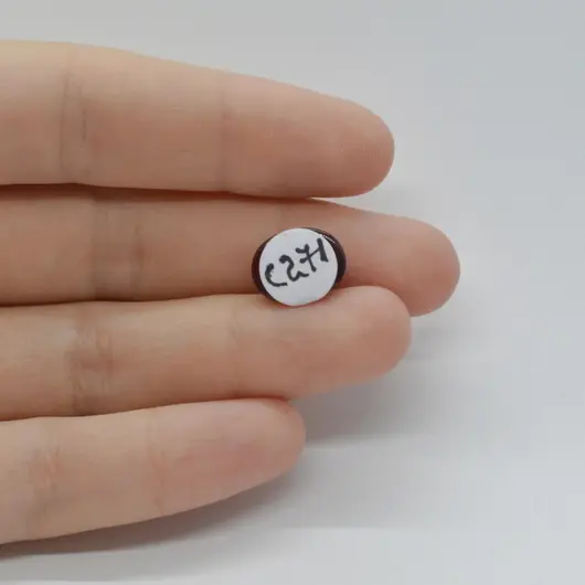 Cabochon Granat Hessonit 12x9x4mm C271, imagine 2