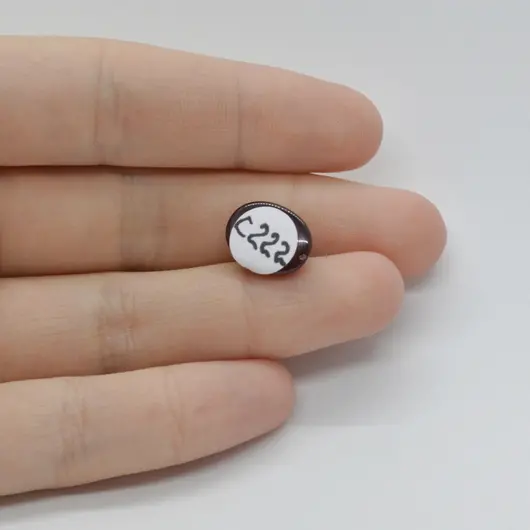 Cabochon Granat Hessonit 13x10x5mm C222, imagine 2