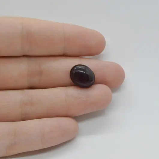 Cabochon Granat Hessonit 13x10x5mm C72