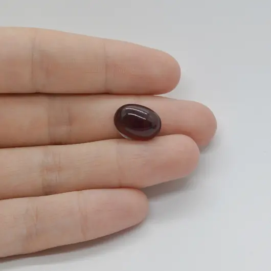 Cabochon Granat Hessonit 13x9x5mm C230