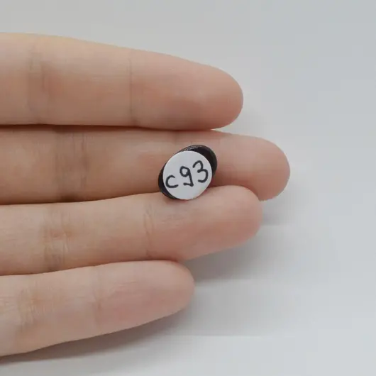 Cabochon Granat Hessonit 13x9x5mm C93, imagine 2