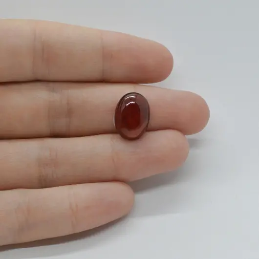Cabochon Granat Hessonit 14x10x5mm C13