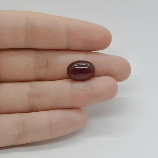 Cabochon Granat Hessonit 14x10x5mm C146