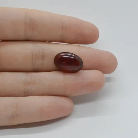 Cabochon Granat Hessonit 16x11x5mm C22