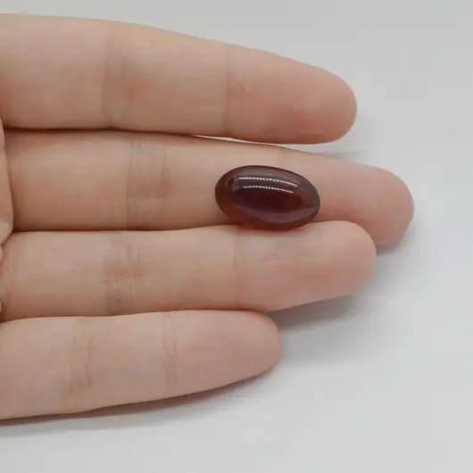 Cabochon Granat Hessonit 18x10x5mm C170