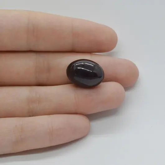 Cabochon Granat Hessonit 18x13x8mm C108
