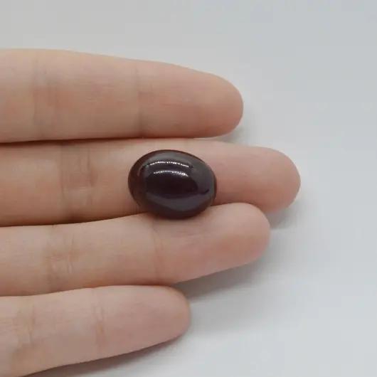 Cabochon Granat Hessonit 18x14x8mm C105