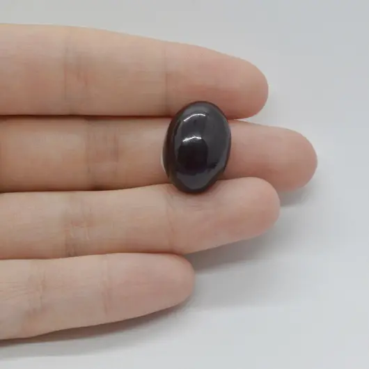 Cabochon Granat Hessonit 20x14x8mm C81