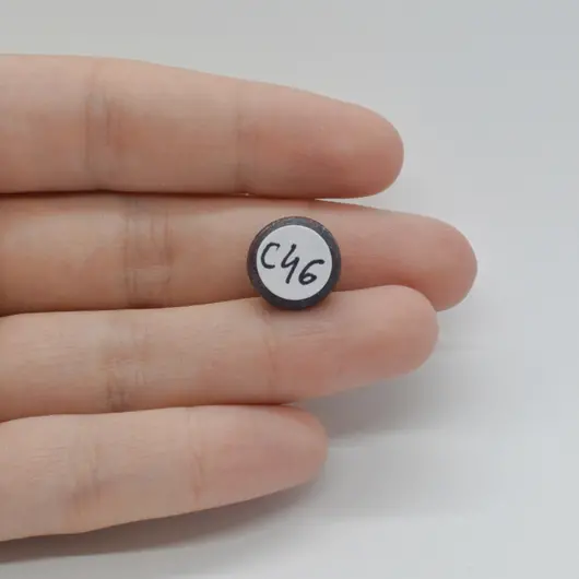 Cabochon Granat Stelar 12x12x8mm C46, imagine 2