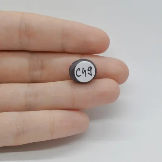 Cabochon Granat Stelar 13x11x10mm C49, imagine 2