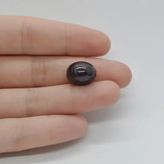 Cabochon Granat Stelar 14x11x9mm C48