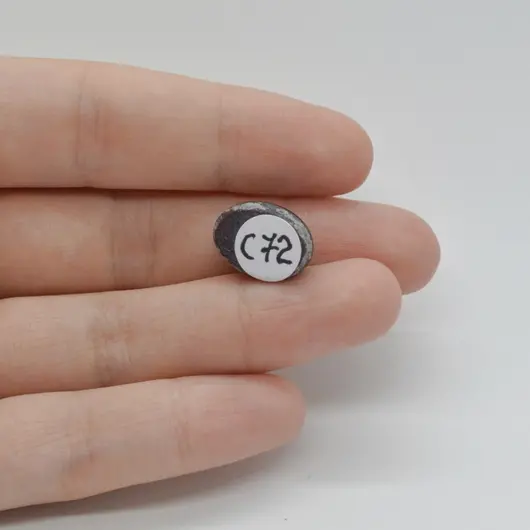 Cabochon Granat Stelar 15x11x7mm C72, imagine 2