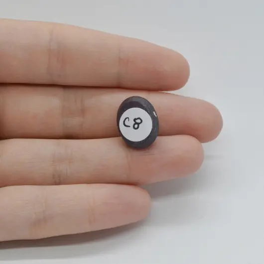 Cabochon Granat Stelar 15x12x10mm C8, imagine 2