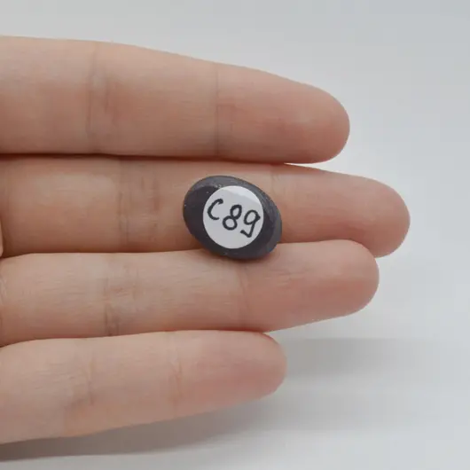 Cabochon Granat Stelar 17x13x8mm C89, imagine 2