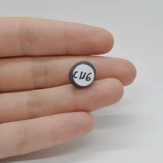 Cabochon Granat Stelar 13x11x7mm C116, imagine 2