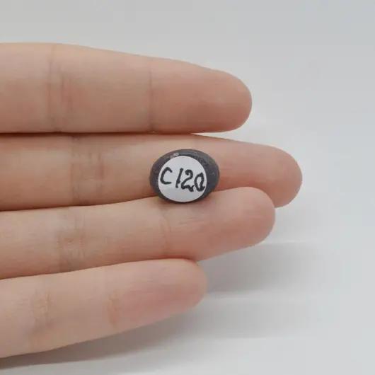 Cabochon Granat Stelar 14x10x7mm C120, imagine 2
