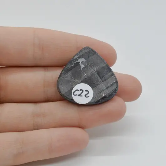 Cabochon Hipersten 29x28x5mm C22, imagine 2