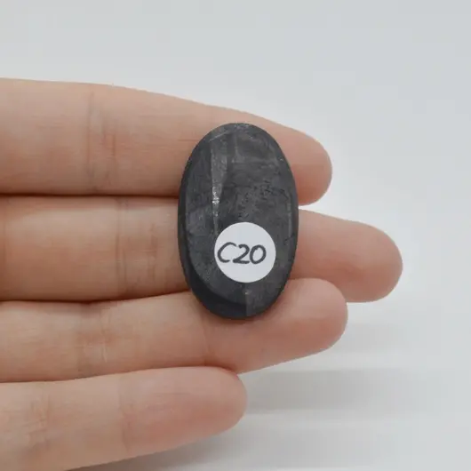 Cabochon Hipersten 33x20x6mm C20, imagine 2