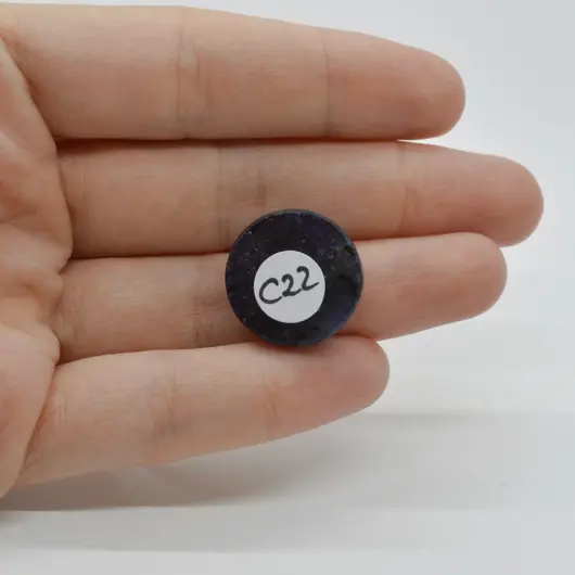 Cabochon Iolith Sun Stone 19x19x6mm C22, imagine 2