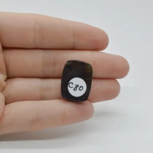 Cabochon Iolith Sun Stone 22x16x7mm C80, imagine 2