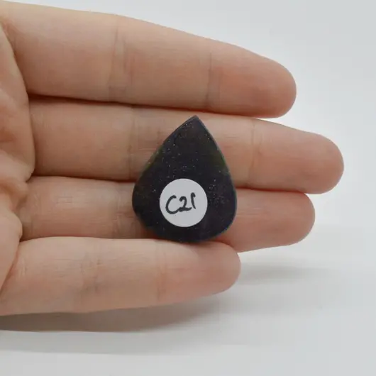 Cabochon Iolith Sun Stone 27x22x6mm C21, imagine 2