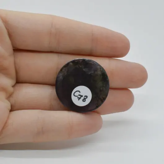 Cabochon Iolith Sun Stone 27x27x5mm C78, imagine 2