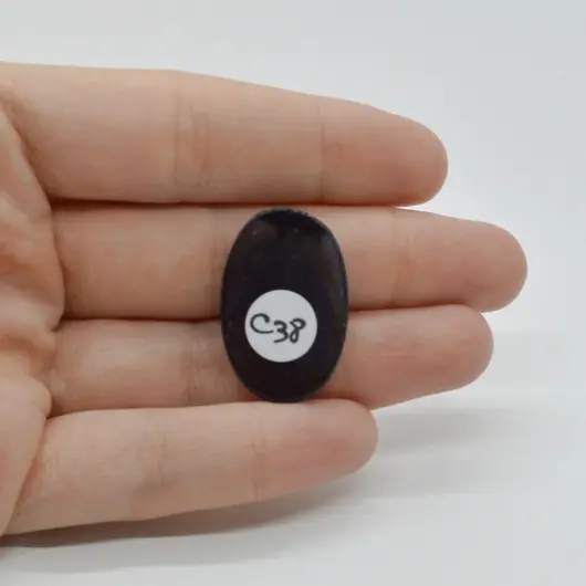 Cabochon Iolith Sun Stone 28x18x5mm C38, imagine 2