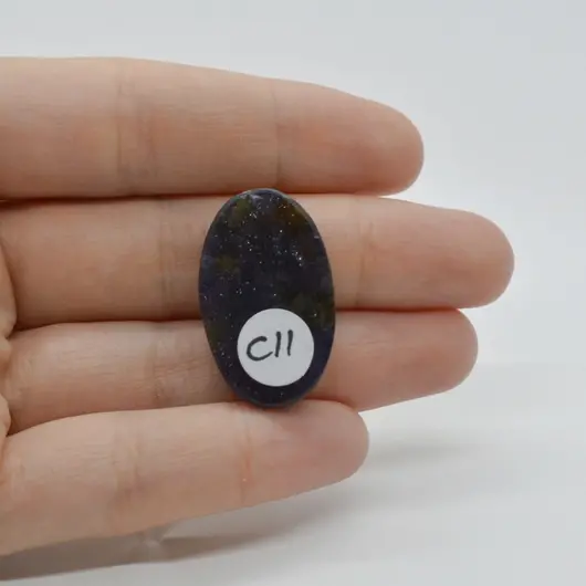 Cabochon Iolith Sun Stone 29x18x7mm C11, imagine 2