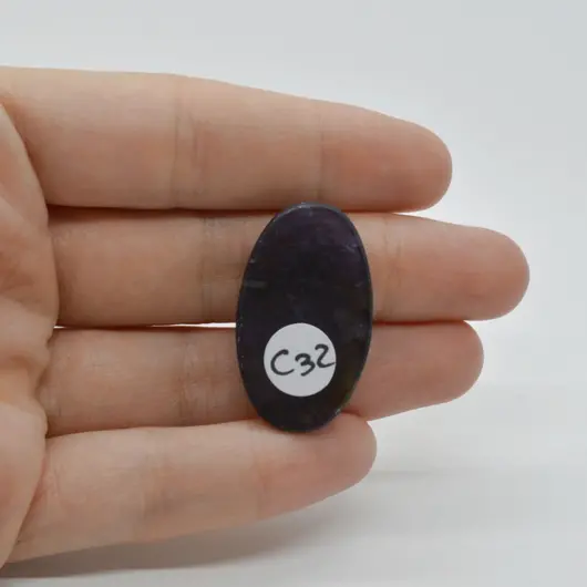 Cabochon Iolith Sun Stone 32x19x6mm C32, imagine 2