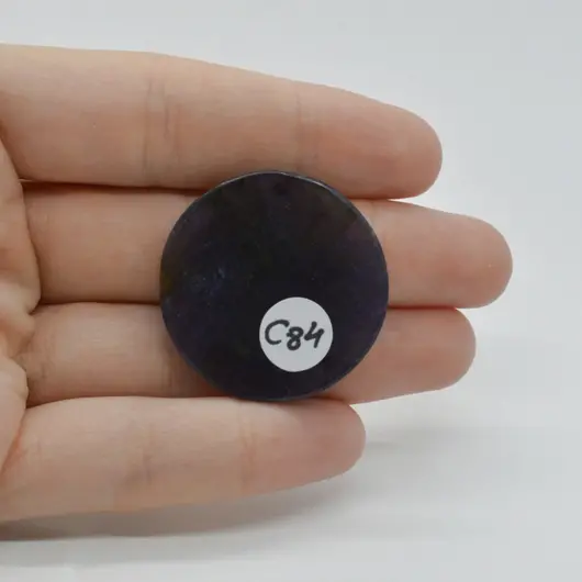 Cabochon Iolith Sun Stone 32x32x5mm C84, imagine 2