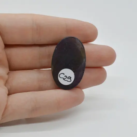 Cabochon Iolith Sun Stone 33x21x5mm C29, imagine 2