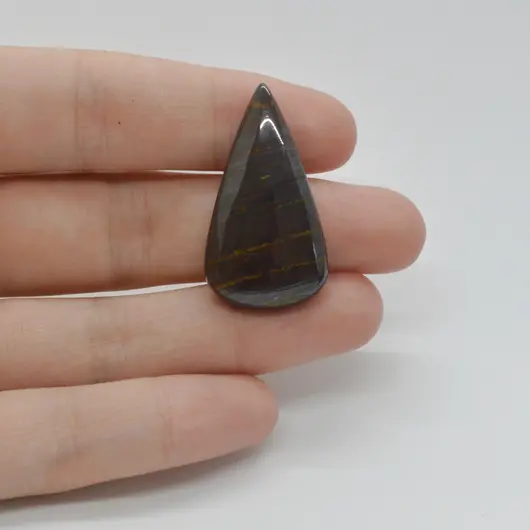 Cabochon Iron Tiger 34x19x6mm C41