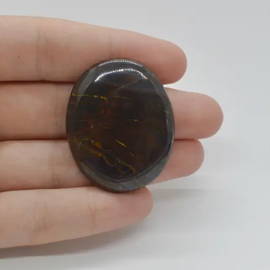 Cabochon Iron Tiger 39x31x6mm C22