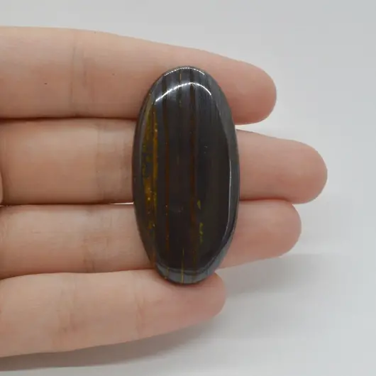 Cabochon Iron Tiger 45x22x5mm C28