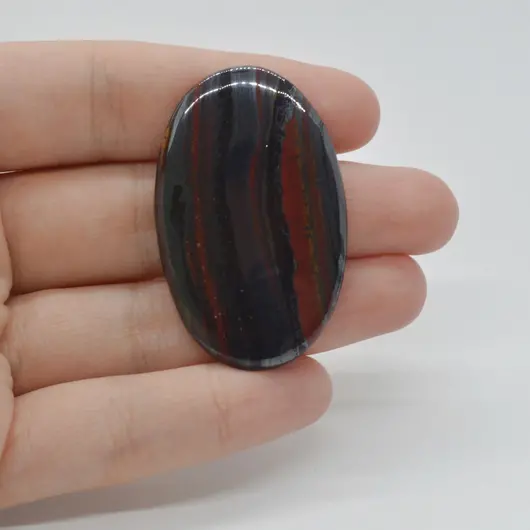 Cabochon Iron Tiger 45x28x4mm C6