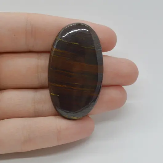 Cabochon Iron Tiger 46x26x5mm C32