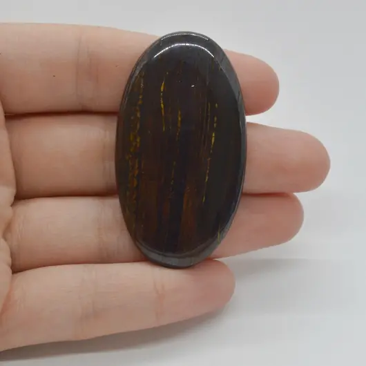 Cabochon Iron Tiger 50x28x5mm C24