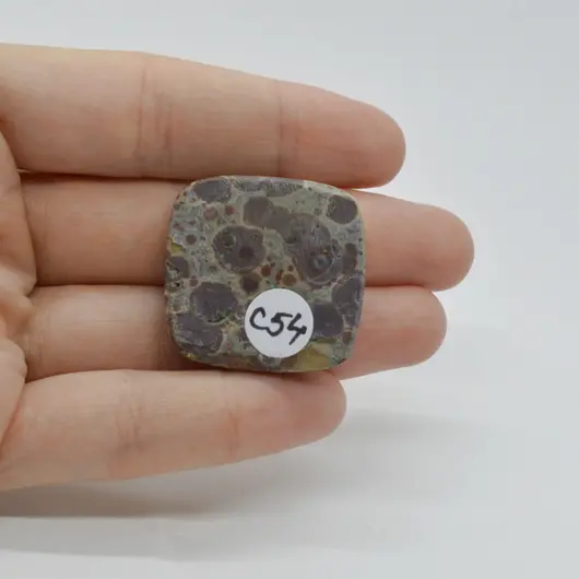 Cabochon Jasp Asteroid 29x29x8mm C54, imagine 2