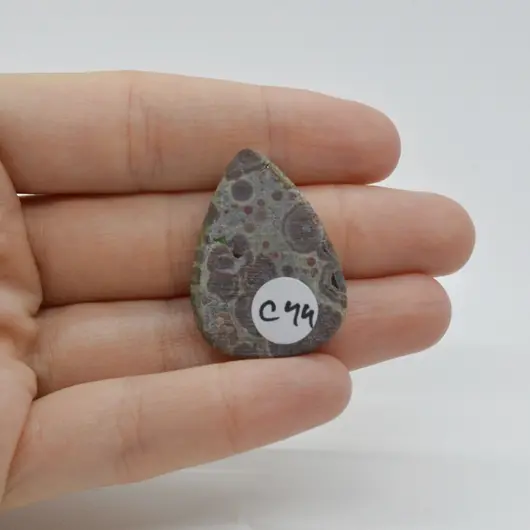 Cabochon Jasp Asteroid 32x23x5mm C44, imagine 2