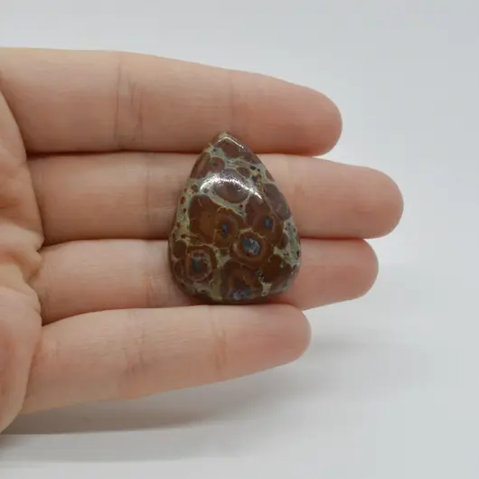 Cabochon Jasp Asteroid 32x24x7mm C49